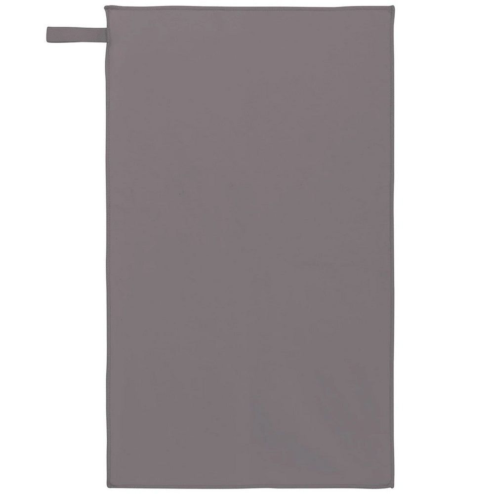 Storm Grey - Front - Proact Microfibre Sports Towel