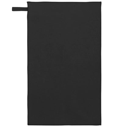 Black - Front - Proact Microfibre Sports Towel