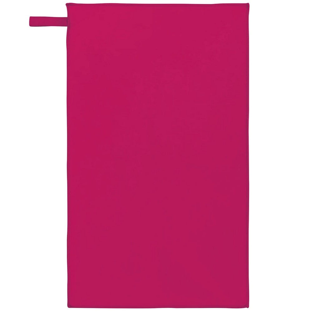 Fuchsia - Front - Proact Microfibre Sports Towel