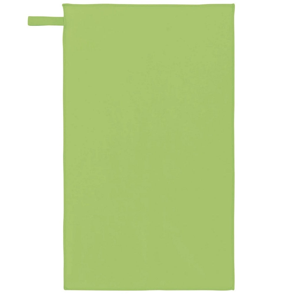 Lime Green - Front - Proact Microfibre Sports Towel