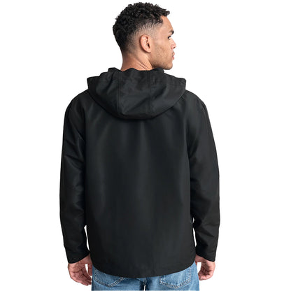 Black - Lifestyle - Russell Mens Essential All Weather Shell Jacket
