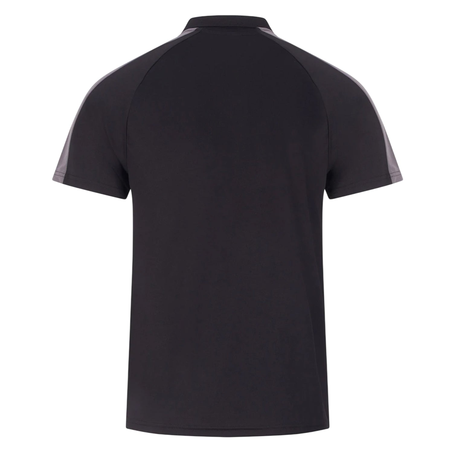 Black-Gunmetal - Back - Finden & Hales Unisex Adult Team Polo Shirt