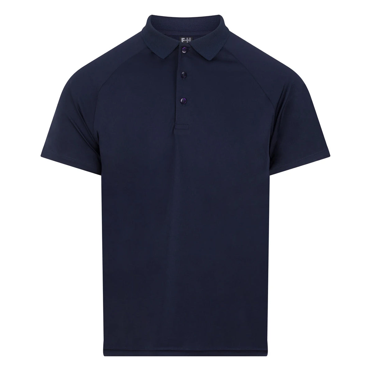 Navy - Front - Finden & Hales Unisex Adult Team Polo Shirt