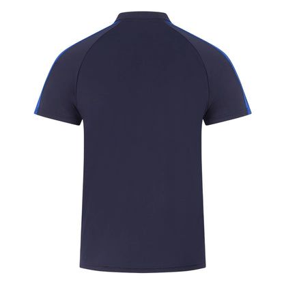 Navy-Royal Blue - Back - Finden & Hales Unisex Adult Team Polo Shirt