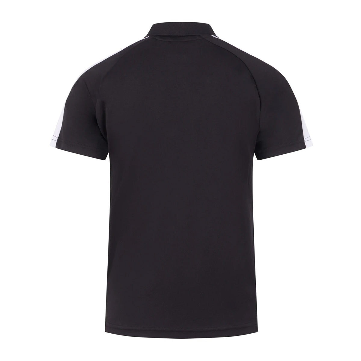 Black-White - Back - Finden & Hales Childrens-Kids Team Polo Shirt