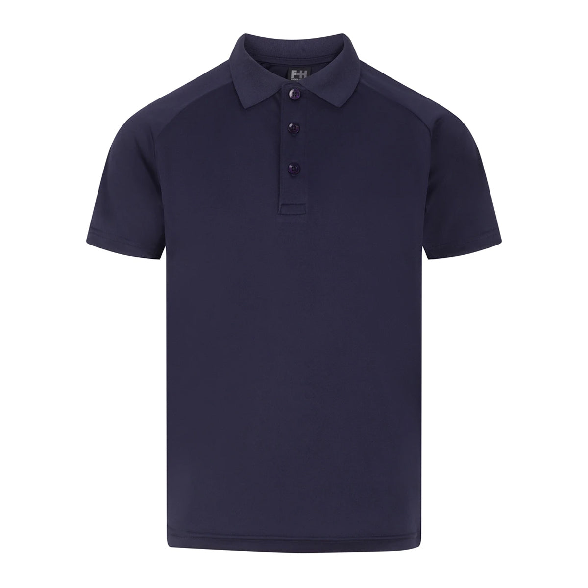 Navy - Front - Finden & Hales Childrens-Kids Team Polo Shirt