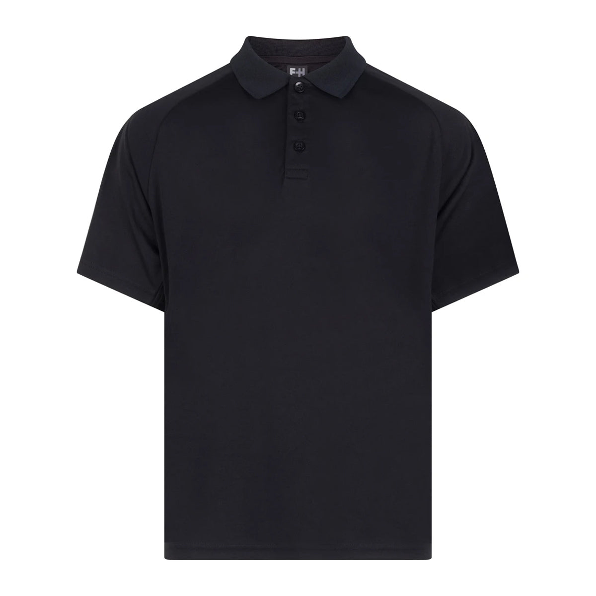 Black - Front - Finden & Hales Childrens-Kids Team Polo Shirt
