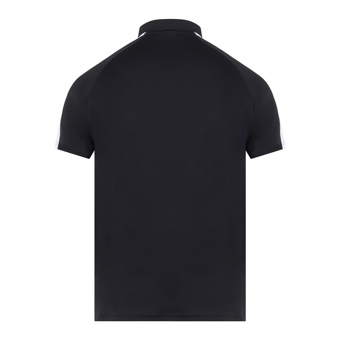 Black-White - Back - Finden & Hales Unisex Adult Team Polo Shirt