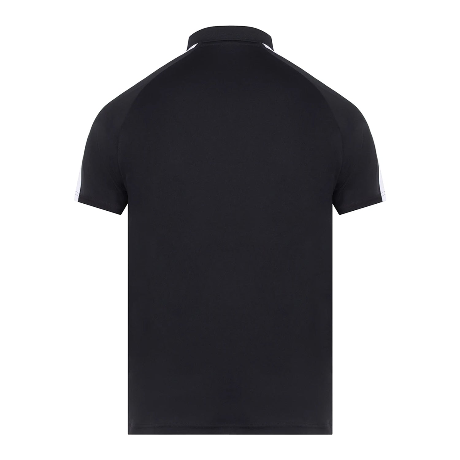 Black-White - Back - Finden & Hales Unisex Adult Team Polo Shirt