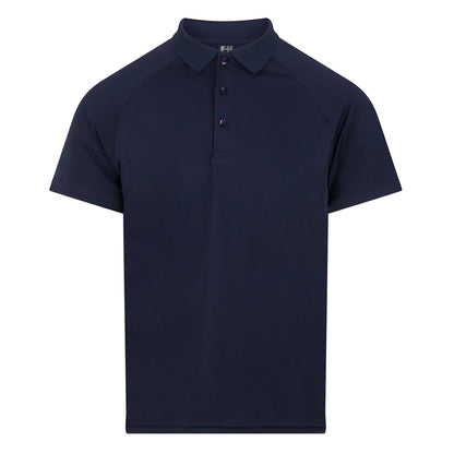 Navy - Front - Finden & Hales Unisex Adult Team Polo Shirt