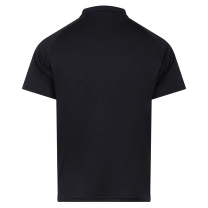 Black - Back - Finden & Hales Unisex Adult Team Polo Shirt