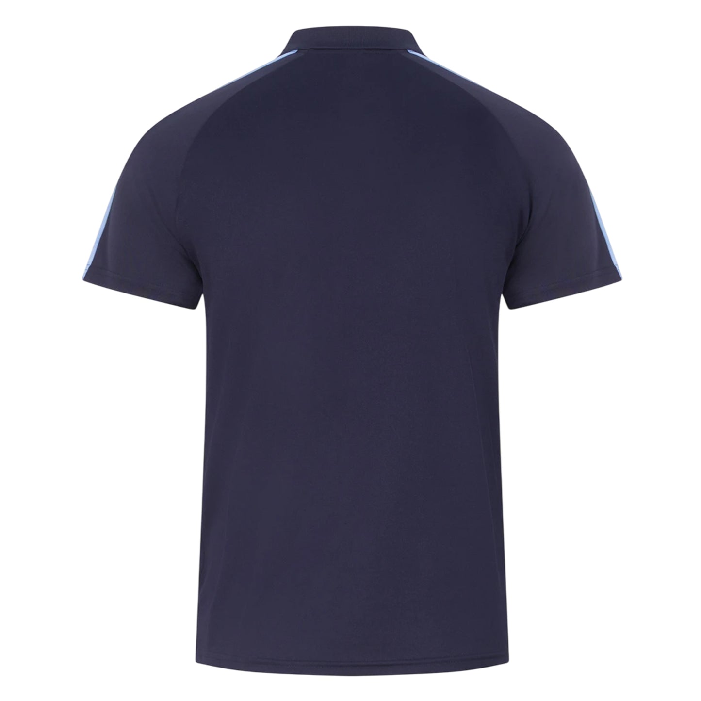 Navy-Sky Blue - Back - Finden & Hales Unisex Adult Team Polo Shirt