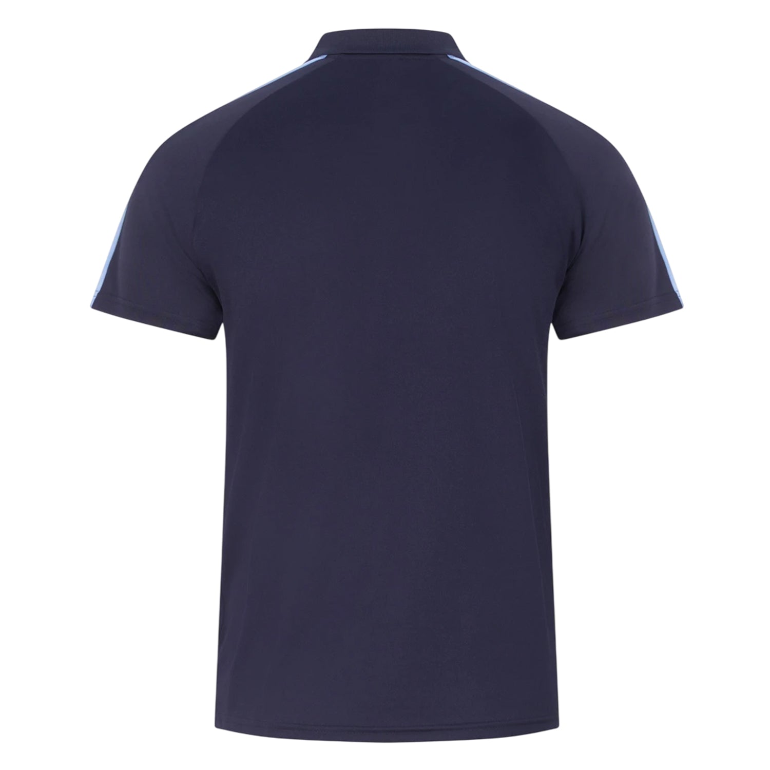 Navy-Sky Blue - Back - Finden & Hales Unisex Adult Team Polo Shirt