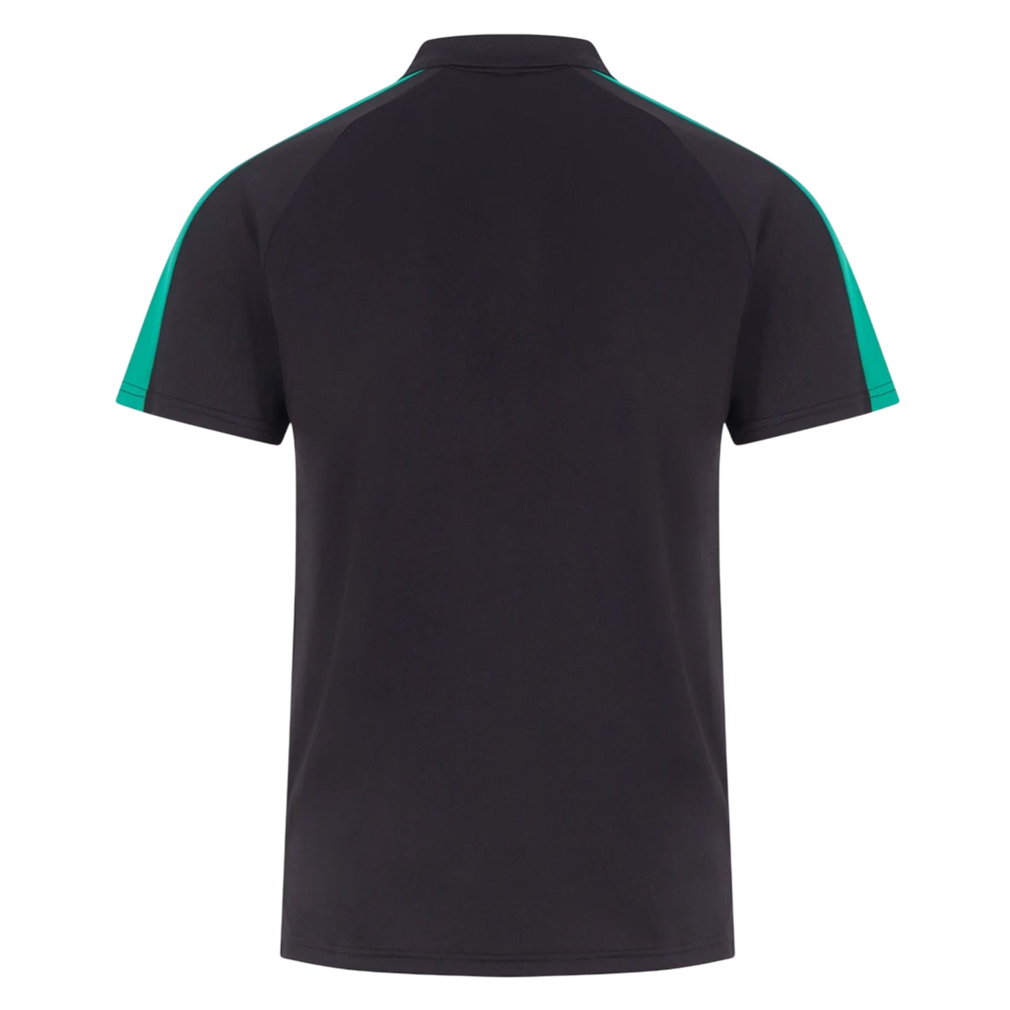 Black-Emerald - Back - Finden & Hales Unisex Adult Team Polo Shirt