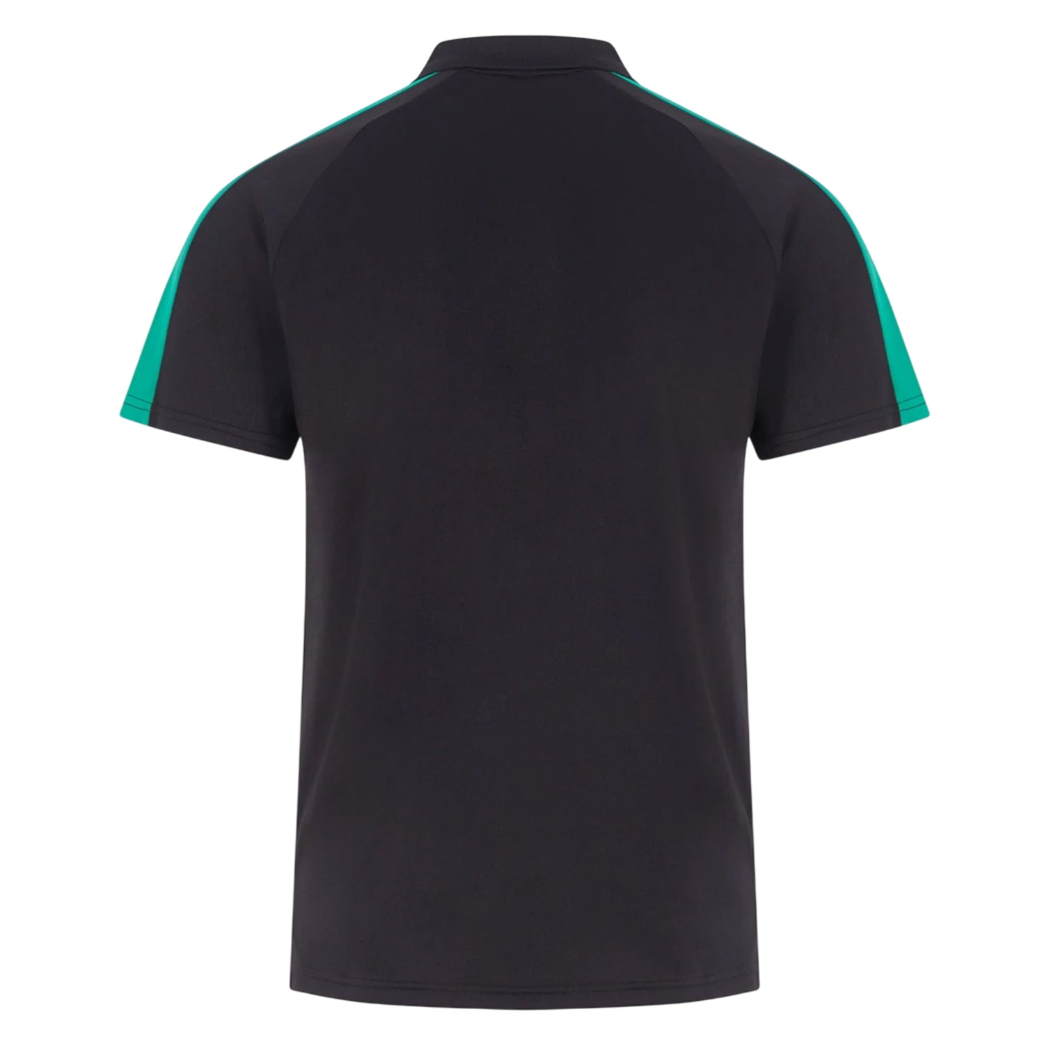 Black-Emerald - Back - Finden & Hales Unisex Adult Team Polo Shirt