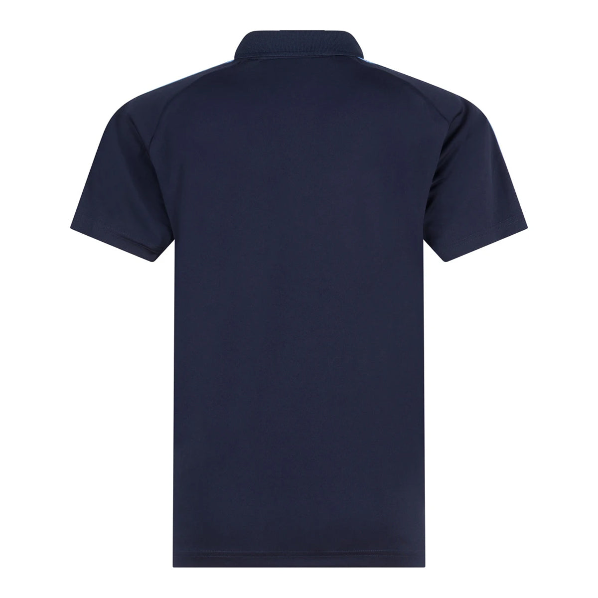 Navy-Sky Blue - Back - Finden & Hales Childrens-Kids Team Polo Shirt