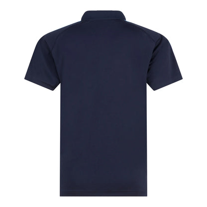 Navy-Sky Blue - Back - Finden & Hales Childrens-Kids Team Polo Shirt