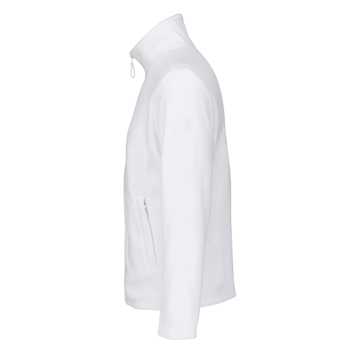 White - Side - SOLS Unisex Adult Nitro Microfleece Jacket