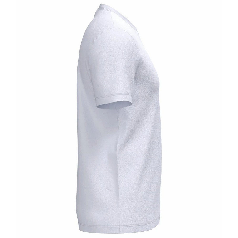 White - Side - WK. Designed To Work Unisex Adult Anti-Bacterial Short-Sleeved T-Shirt