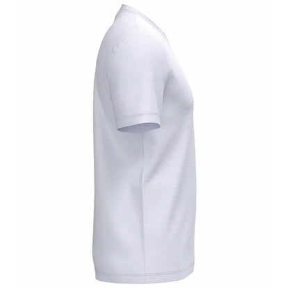 White - Side - WK. Designed To Work Unisex Adult Anti-Bacterial Short-Sleeved T-Shirt