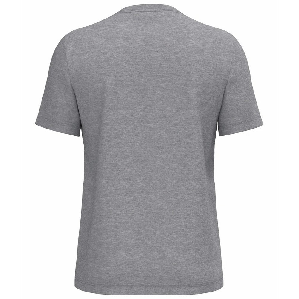 Oxford Grey - Back - WK. Designed To Work Unisex Adult Anti-Bacterial Short-Sleeved T-Shirt