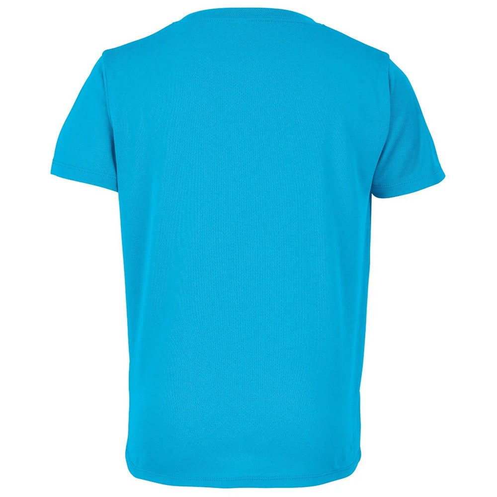 Aqua - Back - SOLS Childrens-Kids Sprint T-Shirt