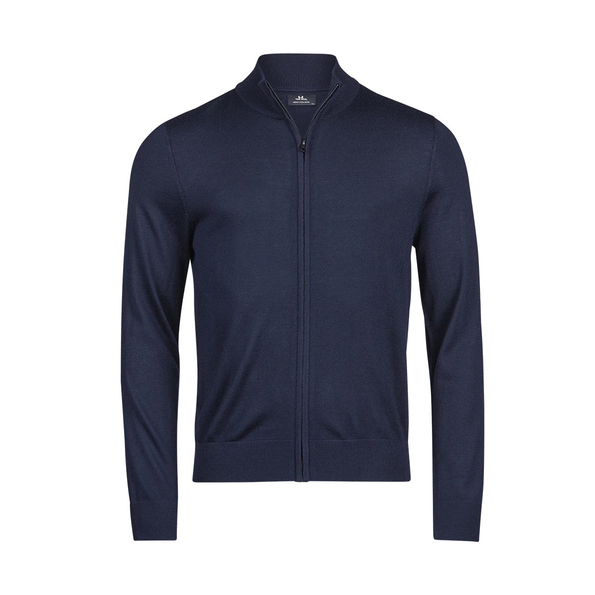 Black - Lifestyle - Tee Jays Mens Full Zip Sweater Top