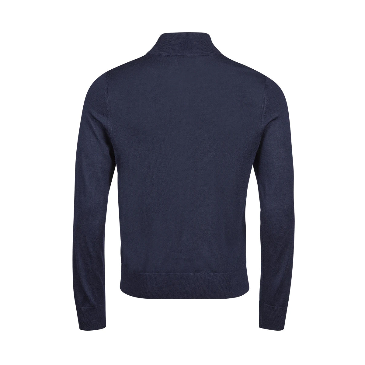 Navy - Back - Tee Jays Mens Full Zip Sweater Top