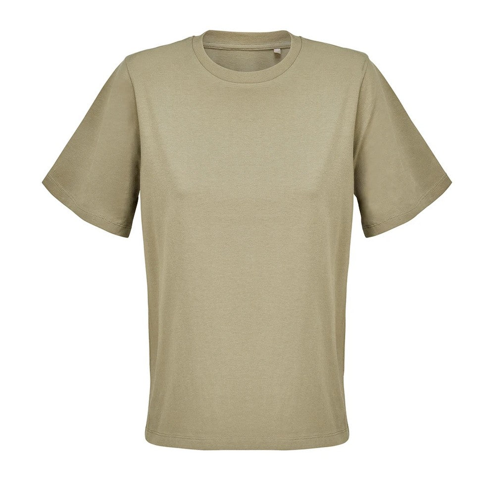 Khaki Green - Front - SOLS Womens-Ladies Legend T-Shirt