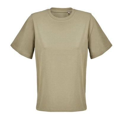 Khaki Green - Front - SOLS Womens-Ladies Legend T-Shirt