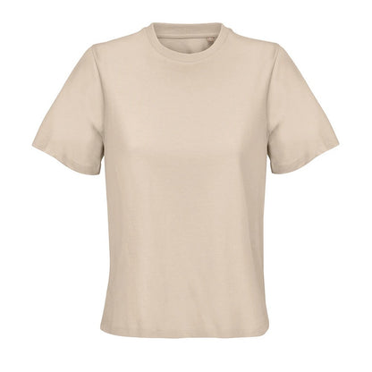 Linen - Front - SOLS Womens-Ladies Legend T-Shirt