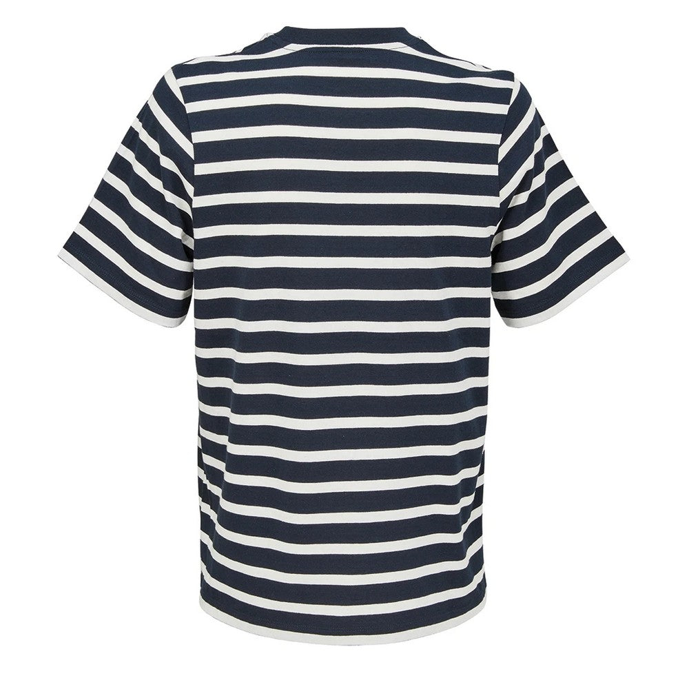 Navy-Off White - Back - SOLS Womens-Ladies Legend T-Shirt