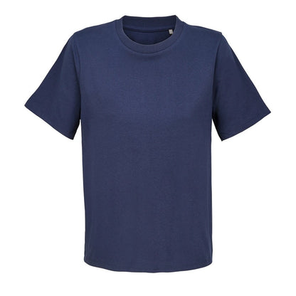 French Navy - Front - SOLS Womens-Ladies Legend T-Shirt