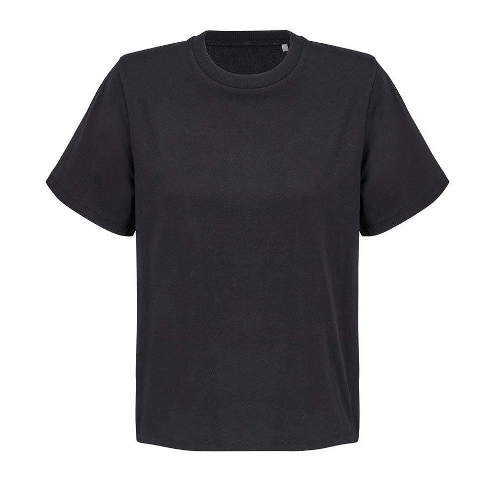 Deep Black - Front - SOLS Womens-Ladies Legend T-Shirt