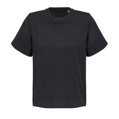 Deep Black - Front - SOLS Womens-Ladies Legend T-Shirt