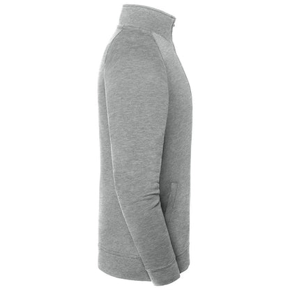 Athletic Heather - Side - Fruit of the Loom Mens Iconic Premium Sweat Jacket