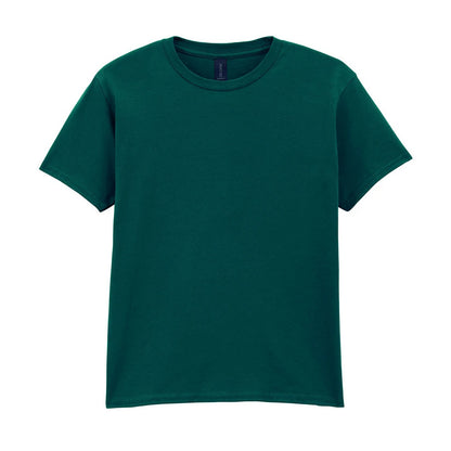 Fan Marine Green - Front - Gildan Childrens-Kids Softstyle T-Shirt