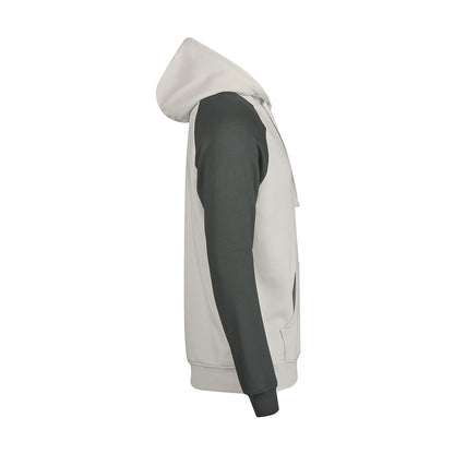 Cement-Dark Green - Side - Tee Jays Mens Two Tone Hoodie