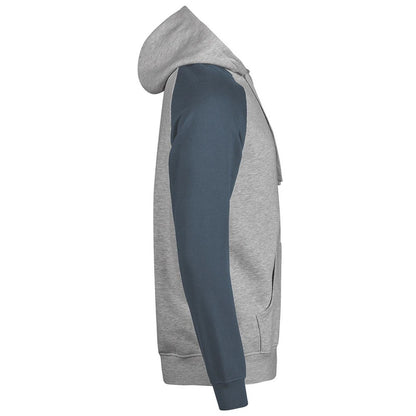 Heather Grey-Ink - Lifestyle - Tee Jays Mens Two Tone Hoodie