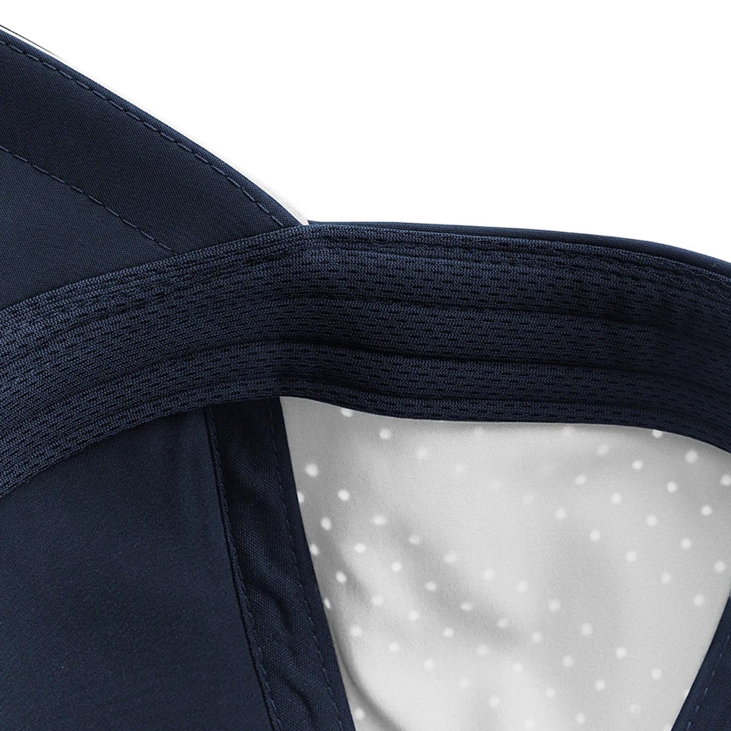 Navy-White - Pack Shot - Beechfield Accelerate Baseball Cap