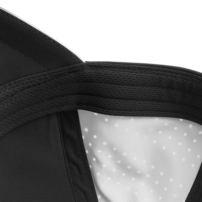 Black-White - Pack Shot - Beechfield Accelerate Baseball Cap