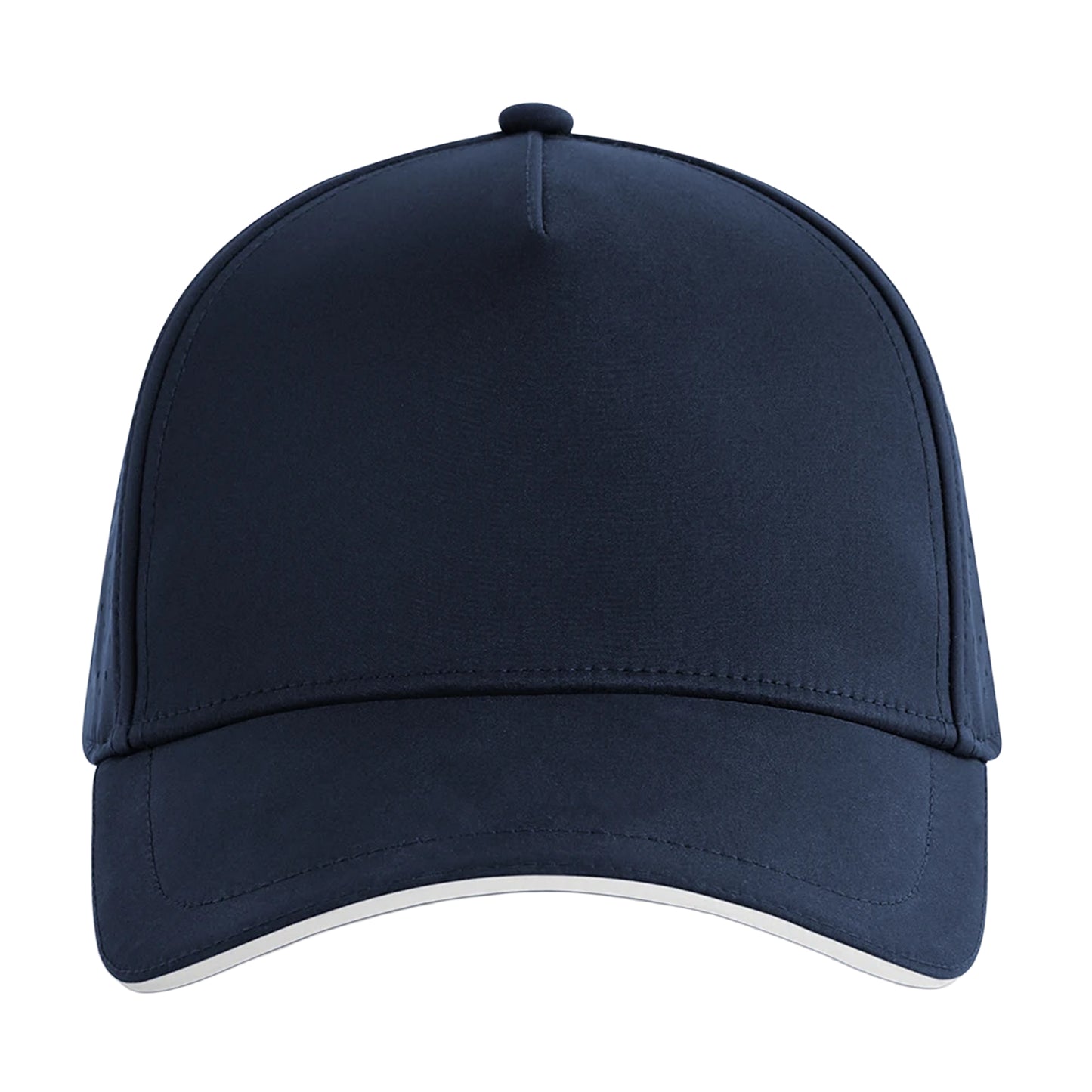 Navy-White - Side - Beechfield Accelerate Baseball Cap