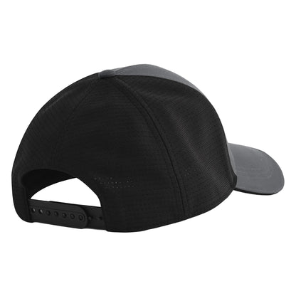 Gunmetal-Black - Back - Beechfield Club Colour Block Baseball Cap