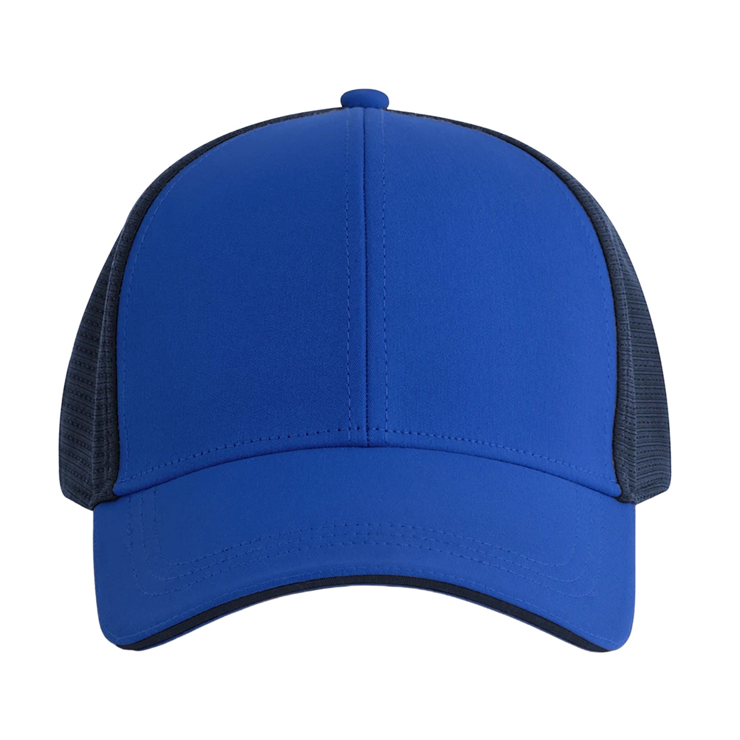 Royal Blue-Navy - Side - Beechfield Club Colour Block Baseball Cap
