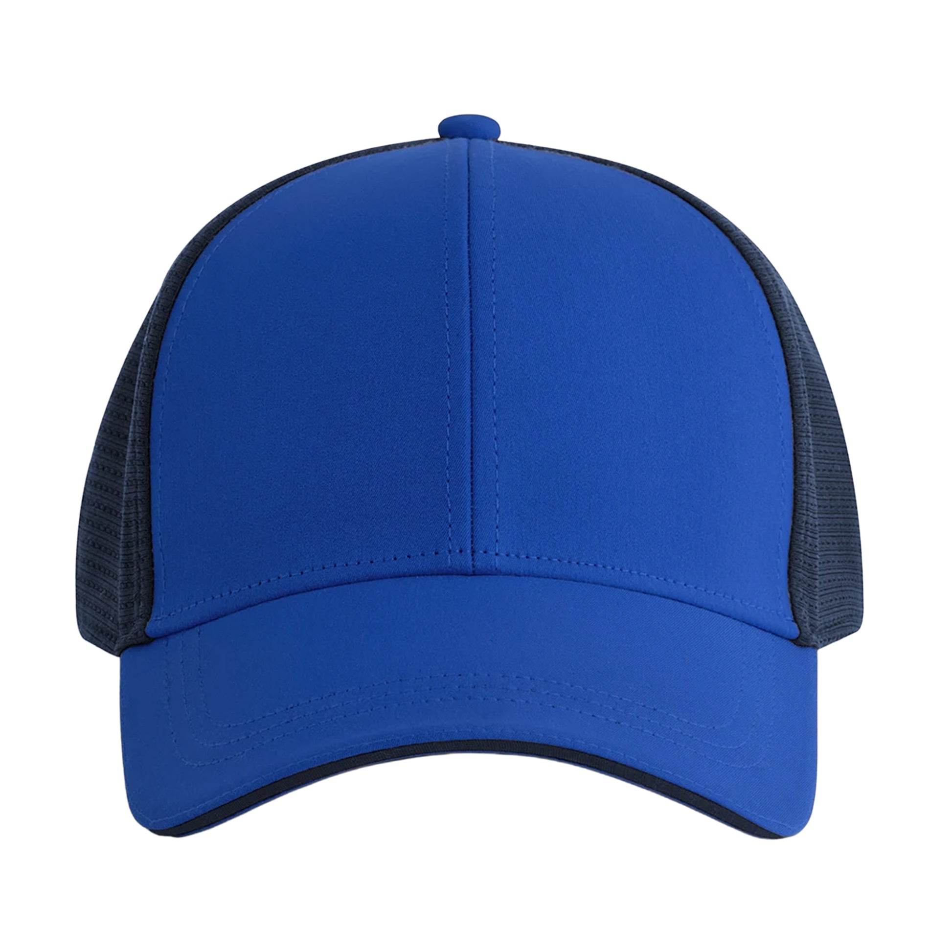 Royal Blue-Navy - Side - Beechfield Club Colour Block Baseball Cap