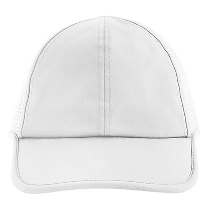 White - Side - Beechfield Technical Training Baseball Cap
