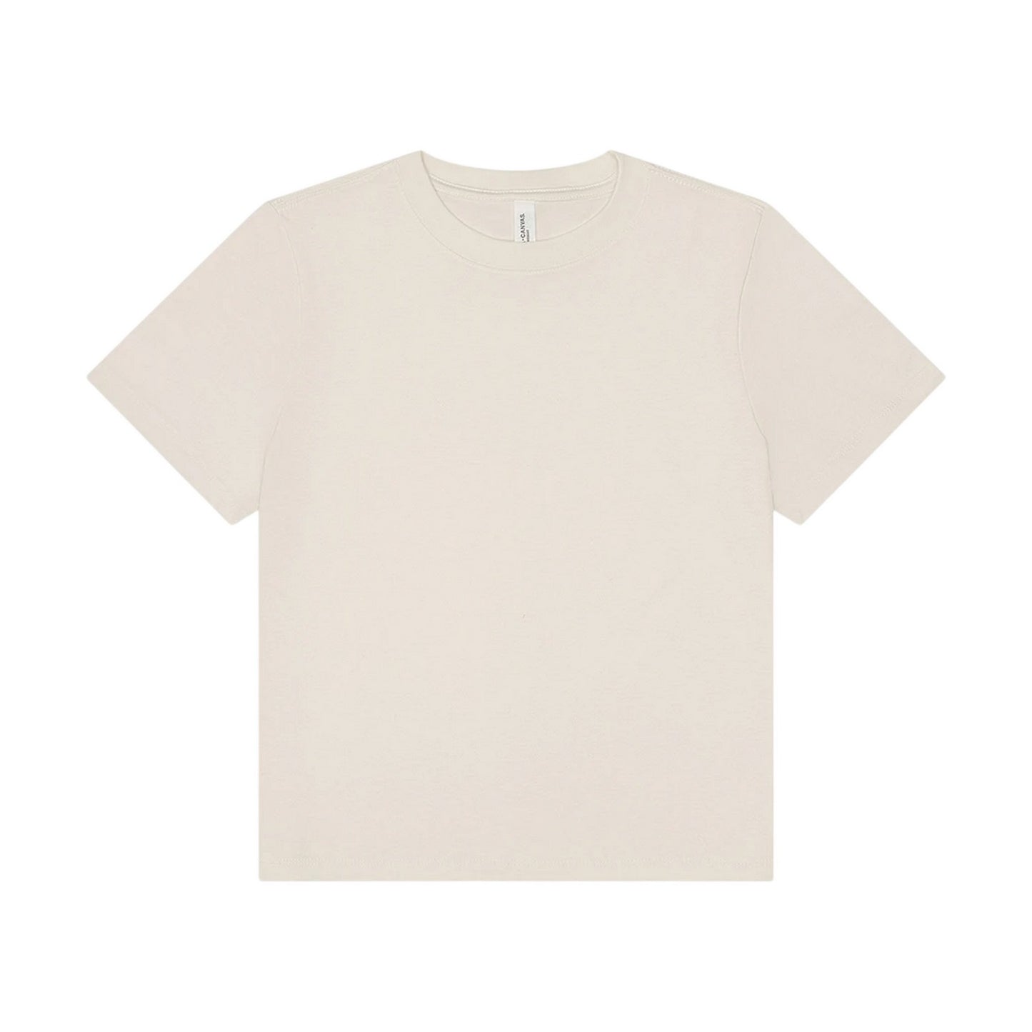 Vintage White - Front - Bella + Canvas Womens-Ladies Heavy Duty Boxy T-Shirt
