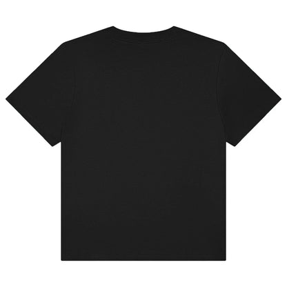 Vintage Black - Back - Bella + Canvas Womens-Ladies Heavy Duty Boxy T-Shirt