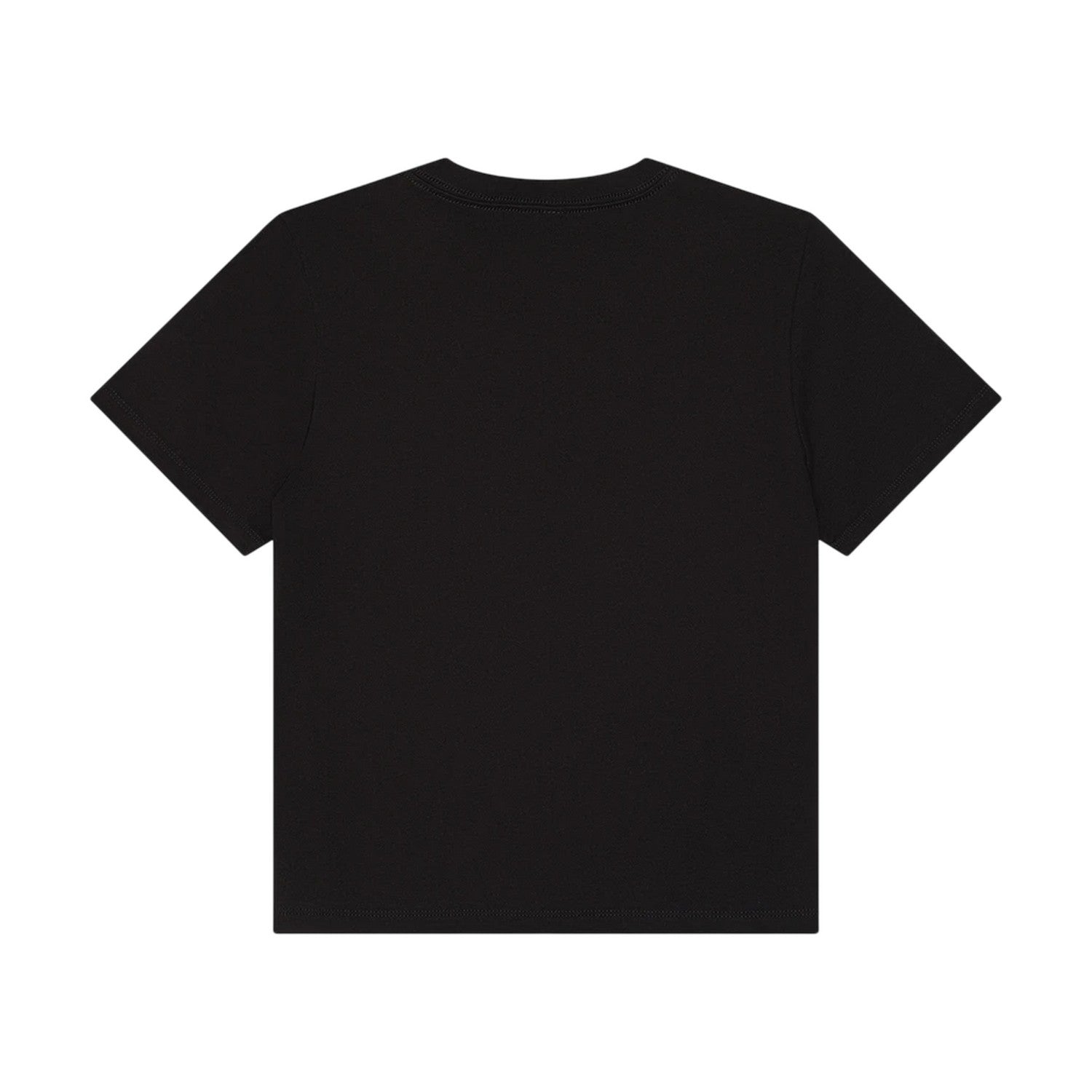 Black - Back - Bella + Canvas Womens-Ladies Heavy Duty Boxy T-Shirt