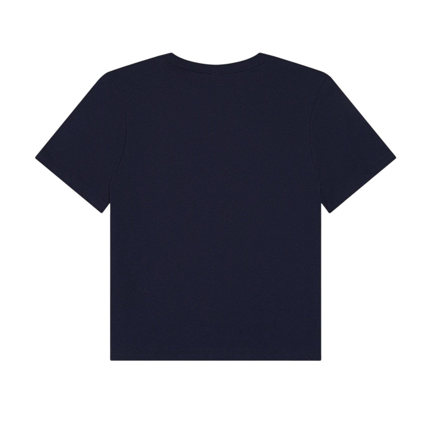 Navy - Back - Bella + Canvas Womens-Ladies Heavy Duty Boxy T-Shirt